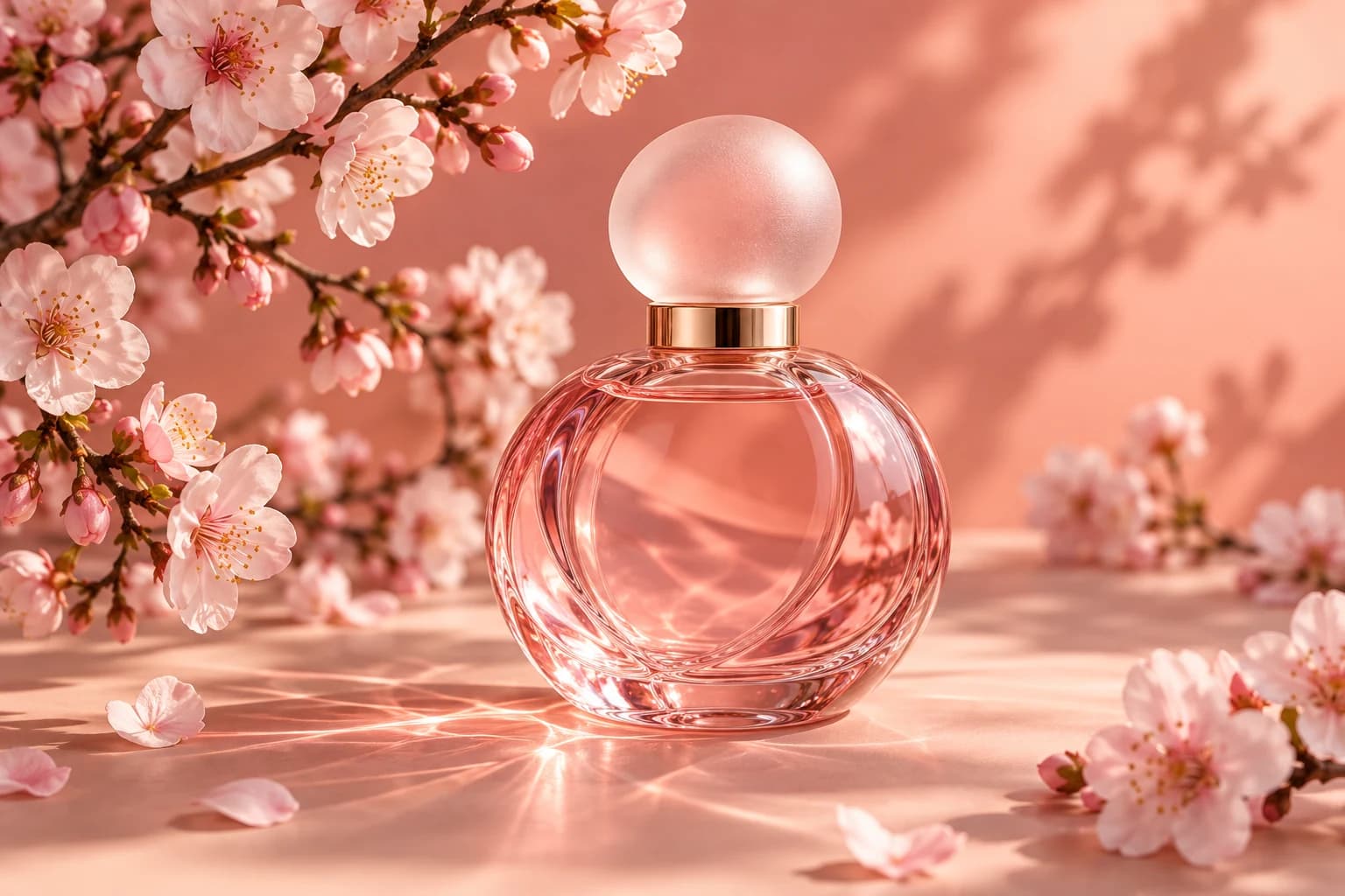 Pink perfume
